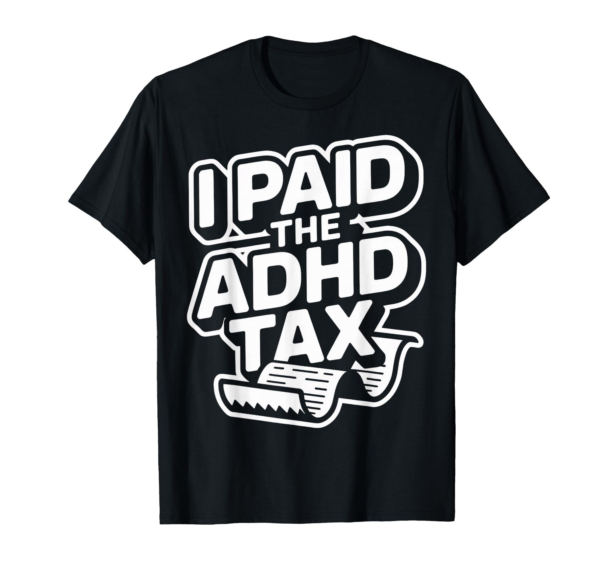 Neurodivergent Adhd Brain Focus Funny T-Shirt - Custom Art Print Men Women - T-Shirt, Sweatshirt, Hoodie
