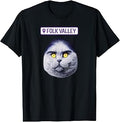 Folk Valley Cat Meme T-Shirt Unisex T-shirt, Sweatshirt, Hoodie, Long Sleeve Tee - T-Shirt, Sweatshirt, Hoodie