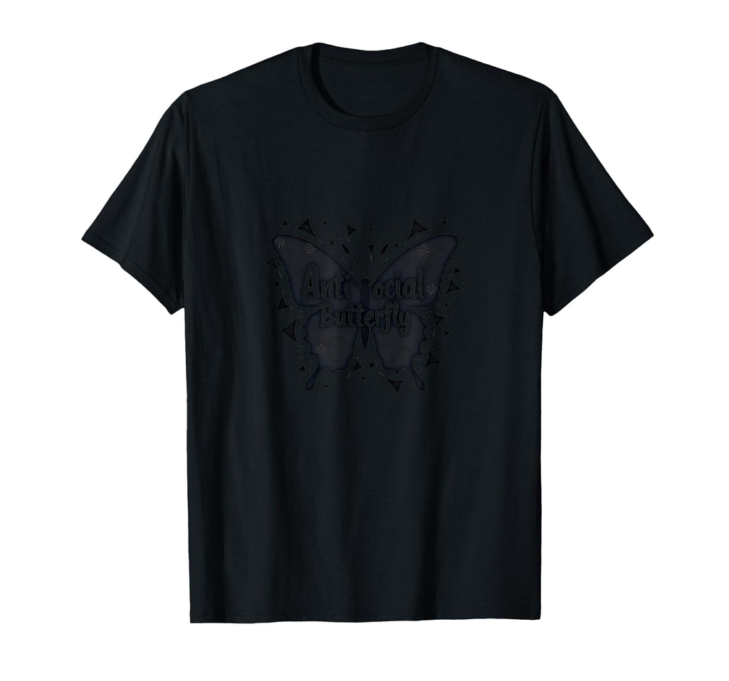 Antisocial Butterfly Ew People T-Shirt - Trendy Graphic for Adults - T-Shirt, Sweatshirt, Hoodie