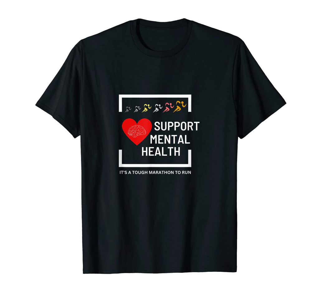 Support Mental Health T-Shirt - Trendy Graphic Unisex - T-Shirt, Sweatshirt, Hoodie