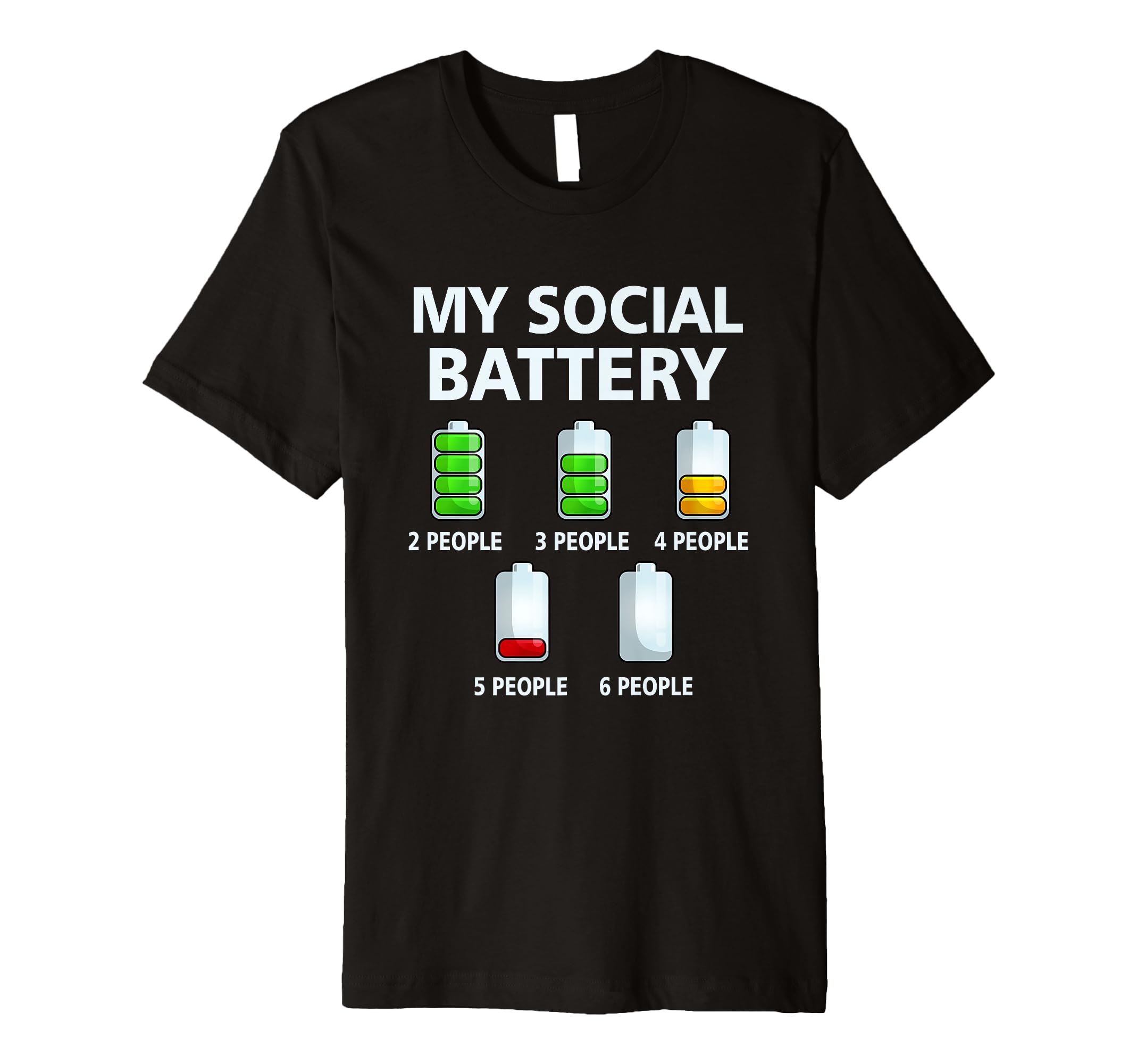 My Social Battery Low Energy Anti Social T-Shirt - Trendy Graphic Unisex - T-Shirt, Sweatshirt, Hoodie