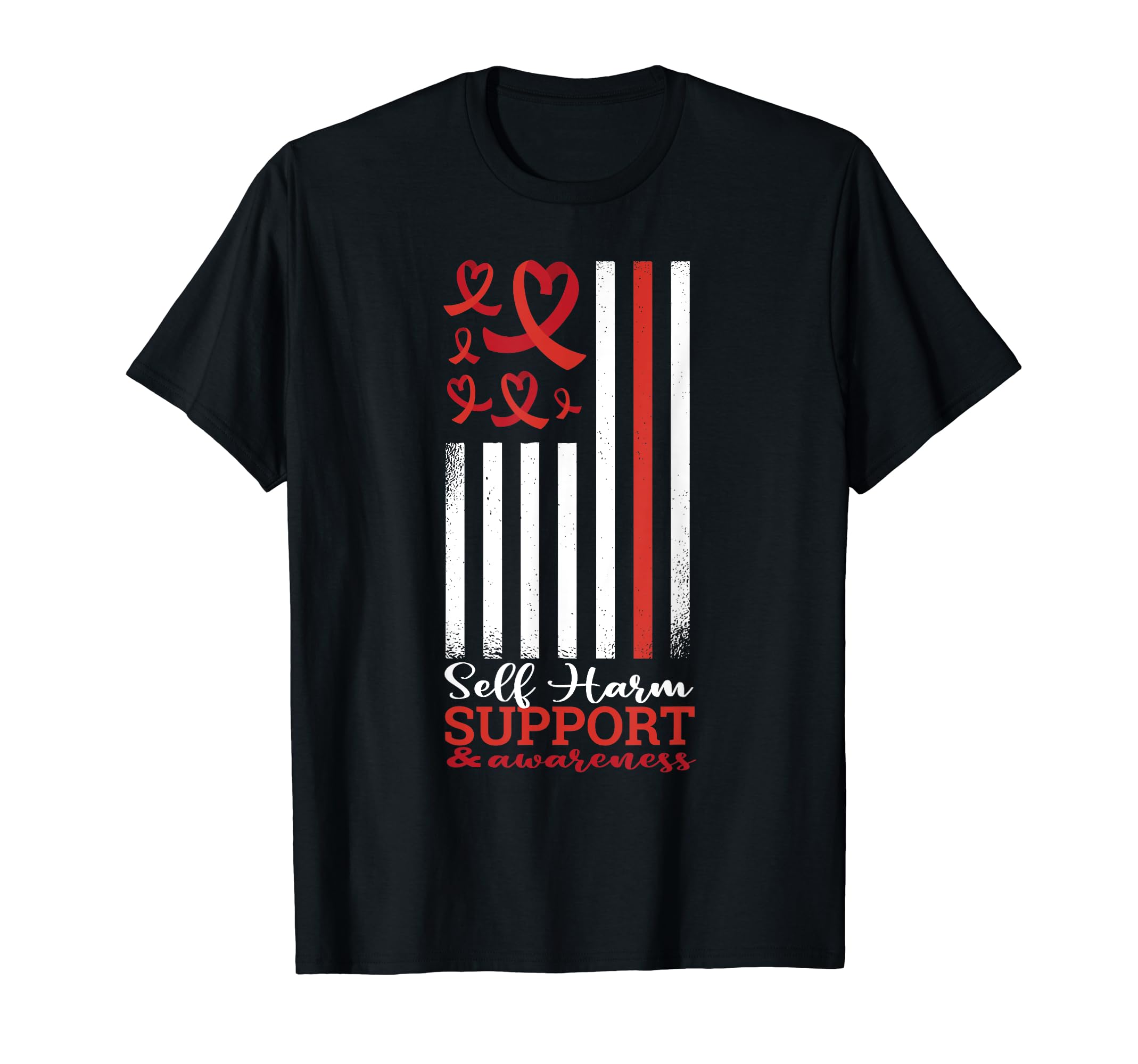 Self Harm Awareness Support Mental Health T-Shirt - Unique Graphic Unisex - T-Shirt, Sweatshirt, Hoodie