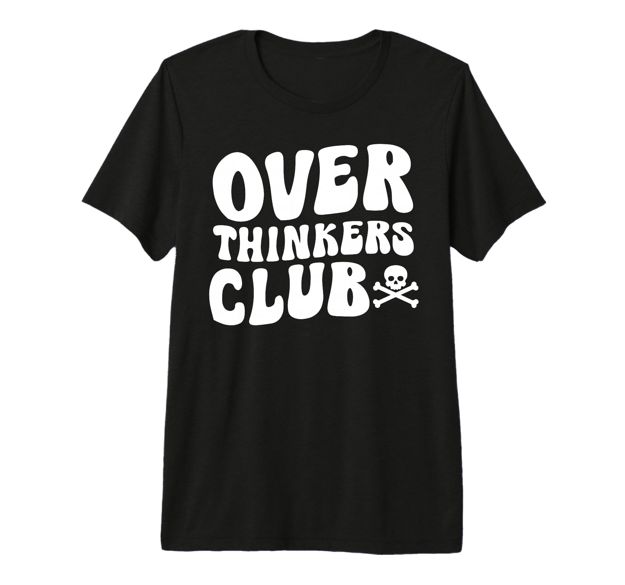 Overthinkers Club Tri Blend T-Shirt - Aesthetic Graphic Men Women - T-Shirt, Sweatshirt, Hoodie