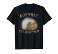 Funny Cowboy Wolf Autism Western Alpha T-Shirt - Graphic Print Men Women - T-Shirt, Sweatshirt, Hoodie