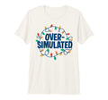 Overstimulated Lights Sarcastic Mom T-Shirt - Minimalist Print for Adults - T-Shirt, Sweatshirt, Hoodie