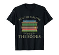 Ban Fascists Save Books Funny Book T-Shirt - Trendy Graphic Men Women - T-Shirt, Sweatshirt, Hoodie