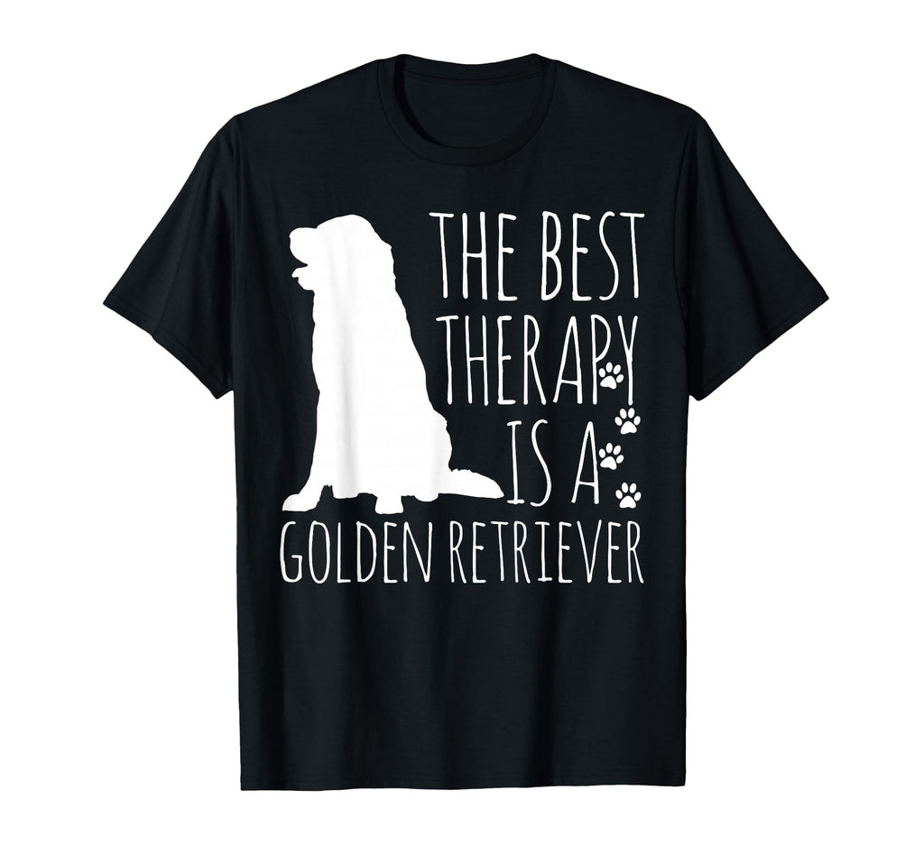 Golden Retrievers Are Best Therapy Dog T-Shirt - Trendy Graphic Unisex - T-Shirt, Sweatshirt, Hoodie