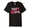 Fueled Smut And Coffee Romance T-Shirt - Casual Everyday Wear for Adults - T-Shirt, Sweatshirt, Hoodie