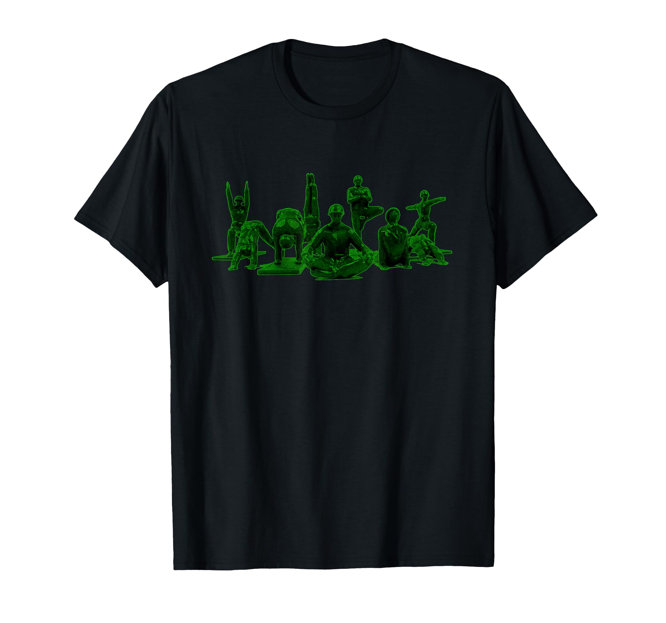 Military Yoga Ptsd Awareness Police T-Shirt - Custom Art Print for Adults - T-Shirt, Sweatshirt, Hoodie