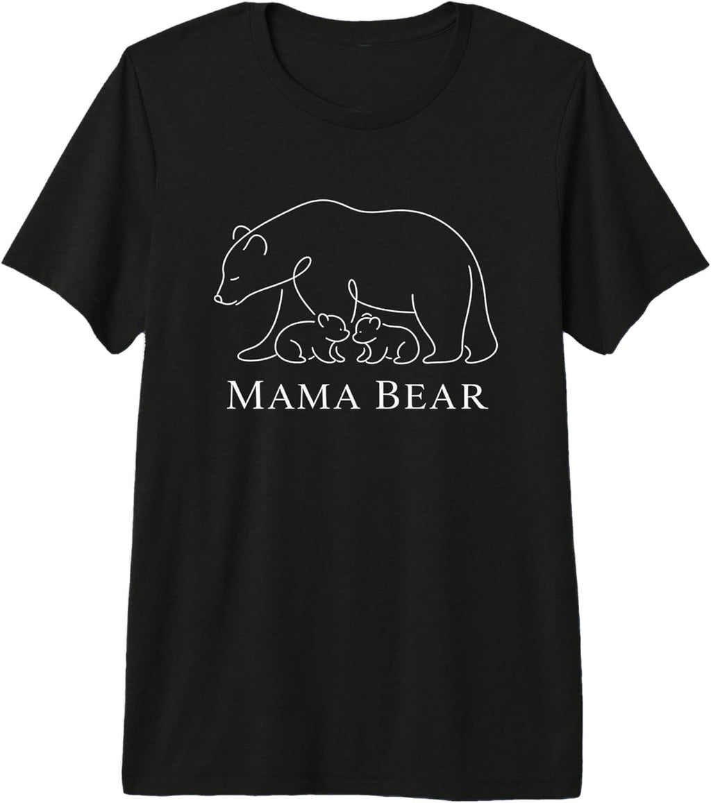 Mama Bear Mom Life Family Mothers Day Women Unisex T-shirt, Sweatshirt, Hoodie, Long Sleeve Tee - T-Shirt, Sweatshirt, Hoodie