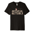 Antisocial Butterfly Funny Introvert T-Shirt - Aesthetic Graphic for Adults - T-Shirt, Sweatshirt, Hoodie