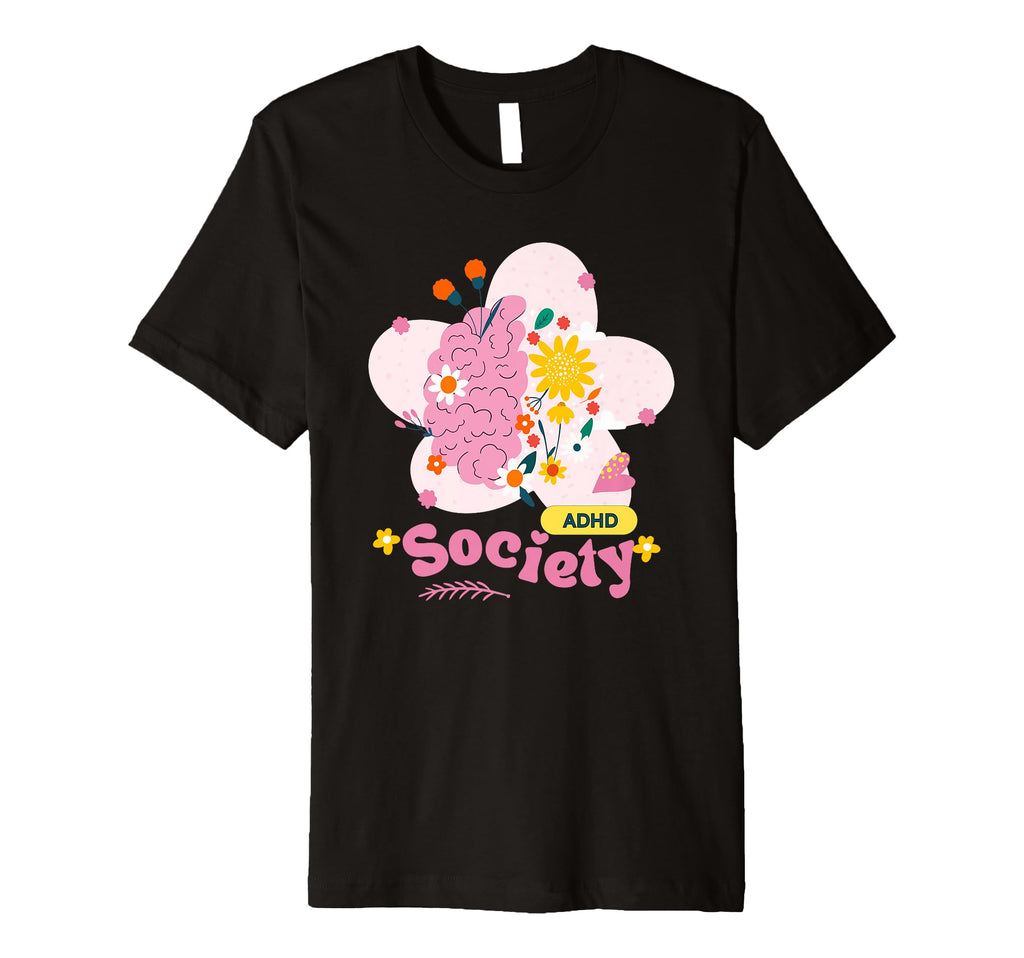 Adhd Mom National Adhd Awareness Day Funny T-Shirt - Unique Graphic Unisex - T-Shirt, Sweatshirt, Hoodie