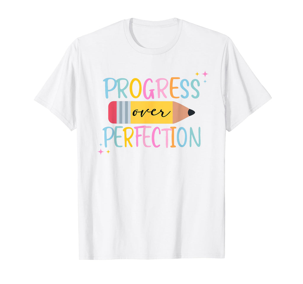 Motivational Progress Over Perfection T-Shirt - Streetwear Style Men Women - T-Shirt, Sweatshirt, Hoodie