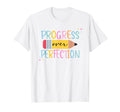 Motivational Progress Over Perfection T-Shirt - Streetwear Style Men Women - T-Shirt, Sweatshirt, Hoodie