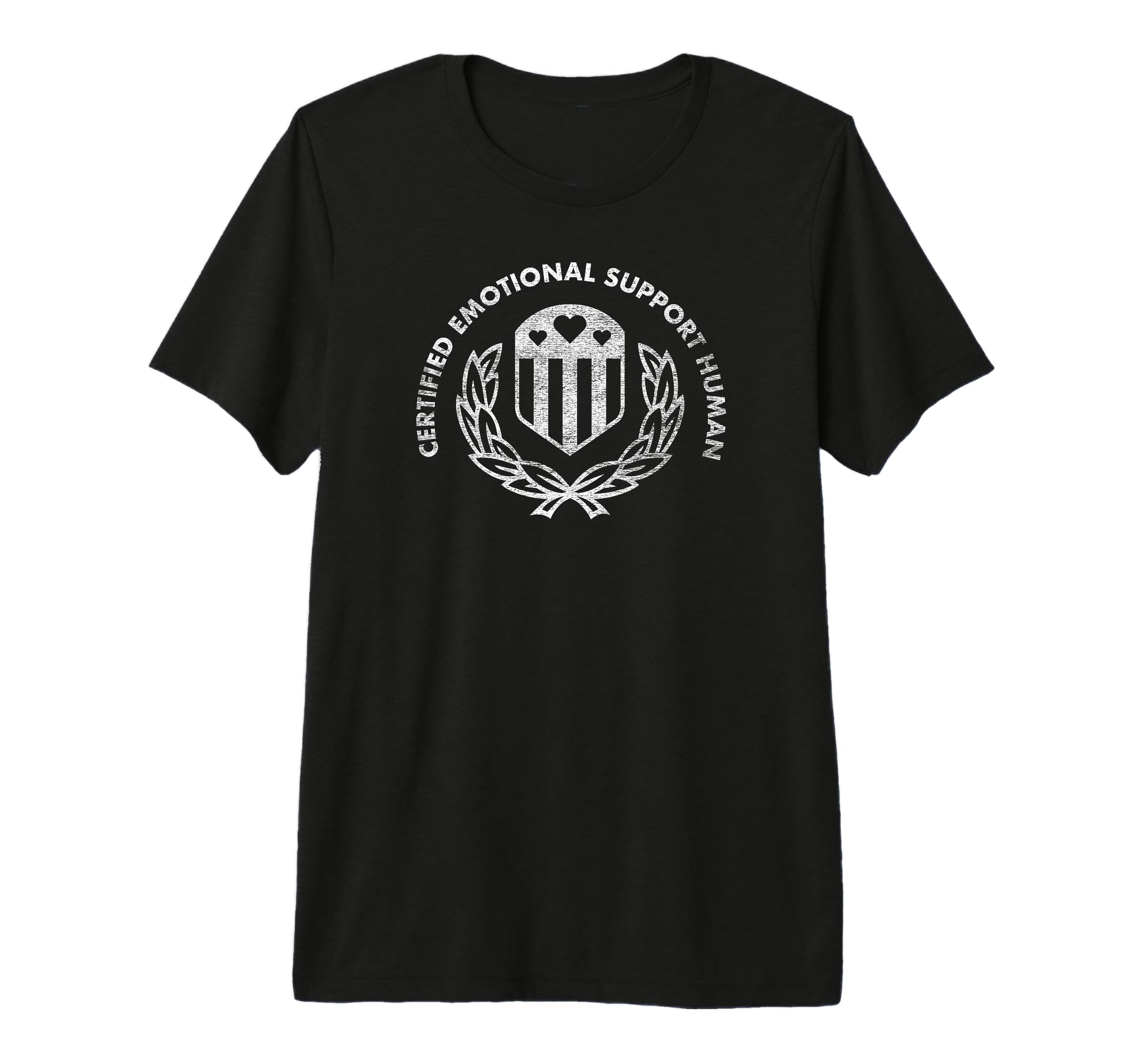 Certified Emotional Support Human Tri T-Shirt - Streetwear Style Men Women - T-Shirt, Sweatshirt, Hoodie