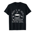 Money Is My Inspo Coffee Keeps Me Going T-Shirt - Trendy Graphic Unisex - T-Shirt, Sweatshirt, Hoodie