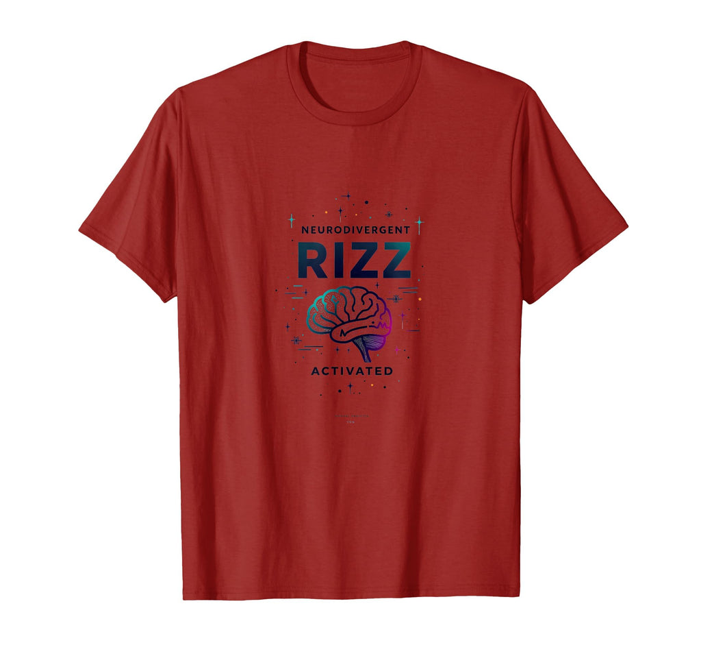Neurodivergent Rizz Activated T-Shirt - Fun Novelty Design for Adults - T-Shirt, Sweatshirt, Hoodie