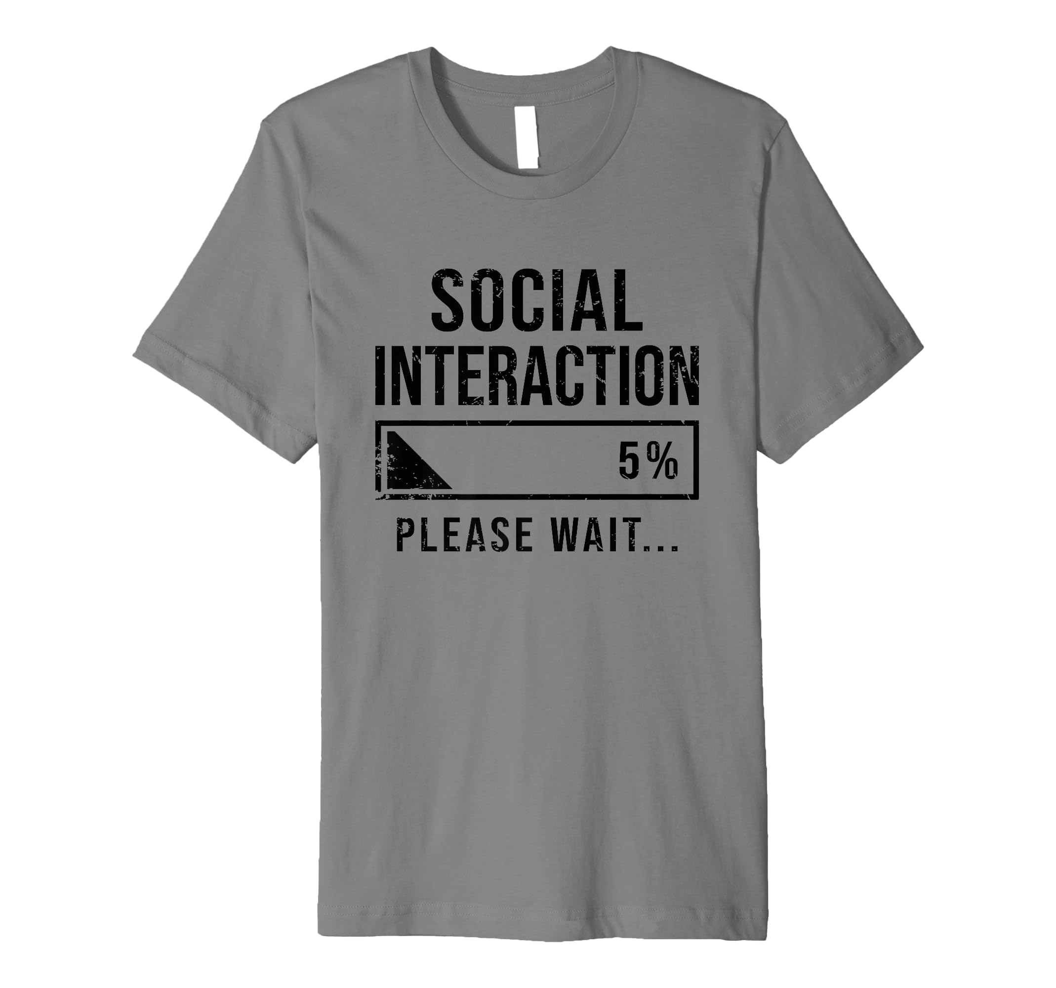 Social Battery Low Funny Introvert T-Shirt - Fun Novelty Design Men Women - T-Shirt, Sweatshirt, Hoodie