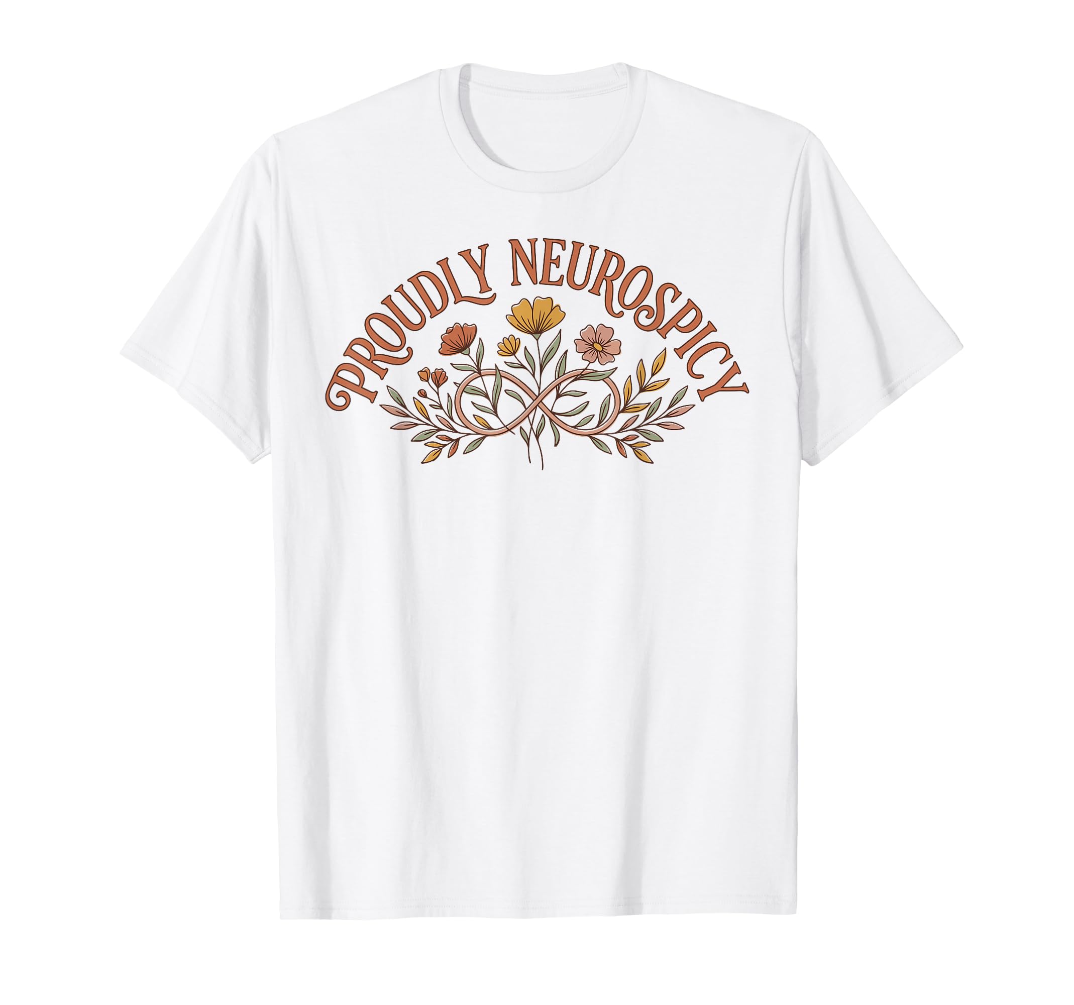 Neurospicy Brain Neurodivergent T-Shirt - Casual Everyday Wear for Adults - T-Shirt, Sweatshirt, Hoodie