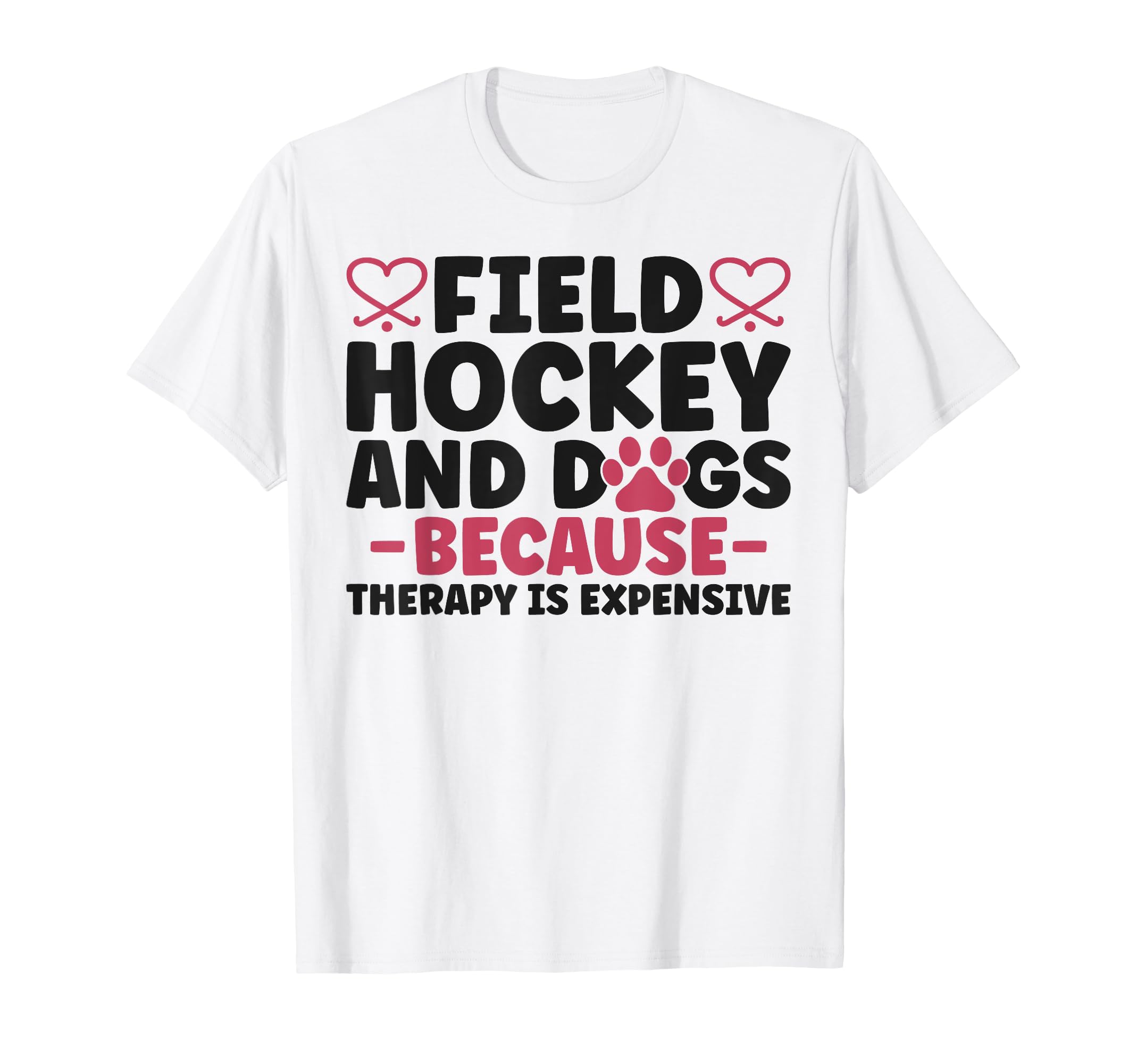 Field Hockey Dog Field Hockey And T-Shirt - Aesthetic Graphic Men Women - T-Shirt, Sweatshirt, Hoodie