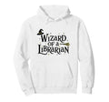 Wizard Librarian Book Lover Hoodie - Custom Art Print for Adults - T-Shirt, Sweatshirt, Hoodie