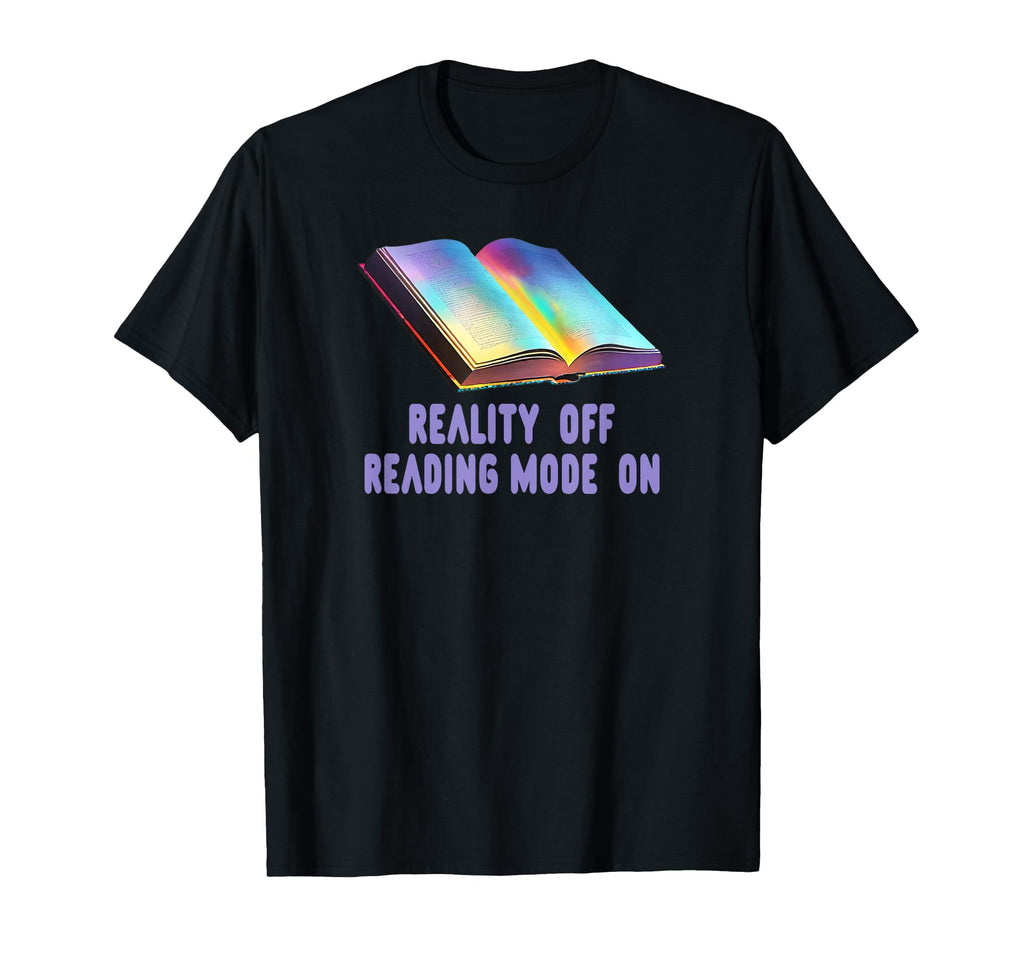 Book Worm Reality Off Book Stack T-Shirt - Minimalist Print Men Women - T-Shirt, Sweatshirt, Hoodie