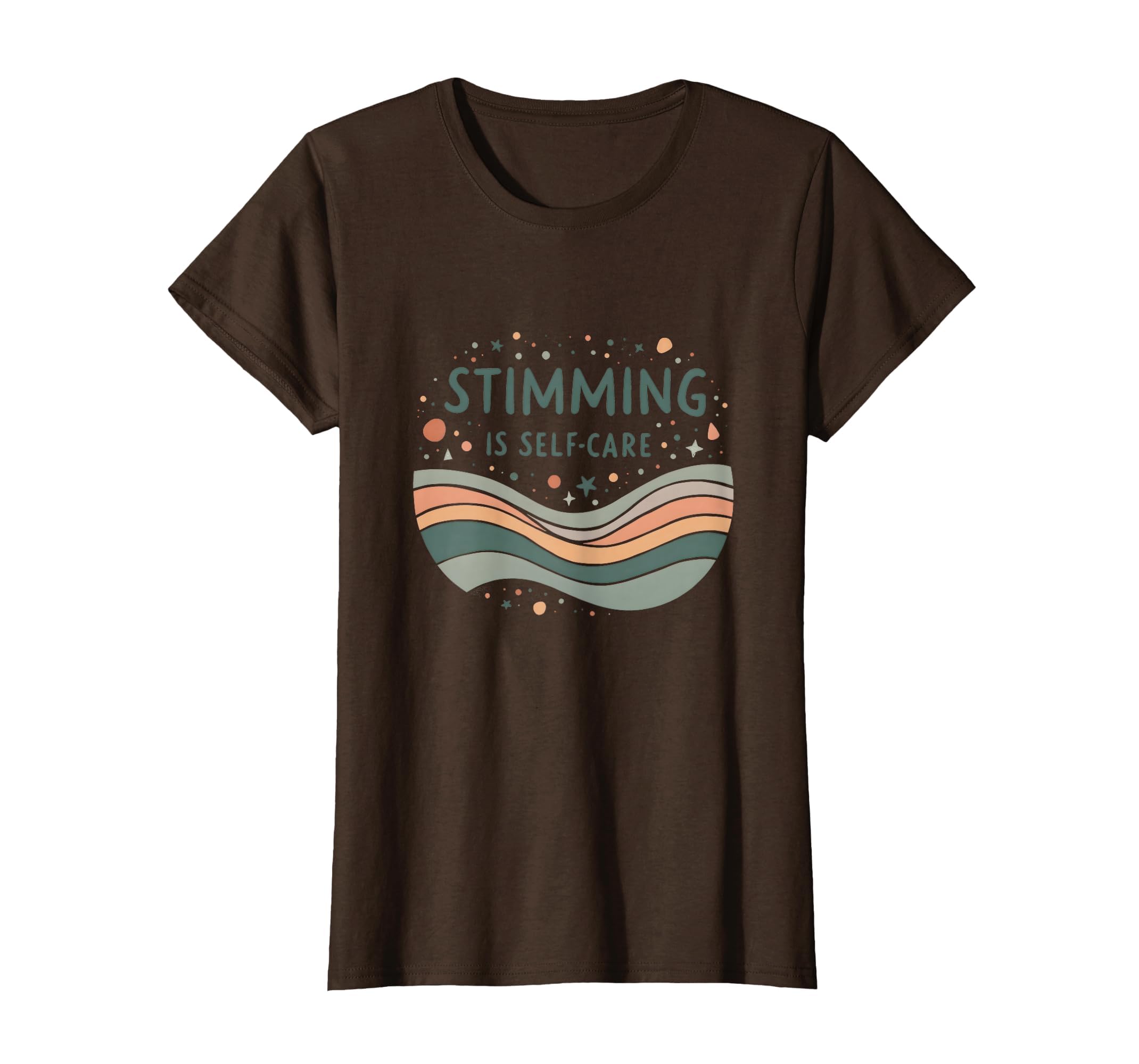Stimming Is Self Care Autism T-Shirt - Minimalist Print for Adults - T-Shirt, Sweatshirt, Hoodie