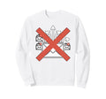 Introvert Warning Label Funny Sweatshirt - Streetwear Style Unisex - T-Shirt, Sweatshirt, Hoodie