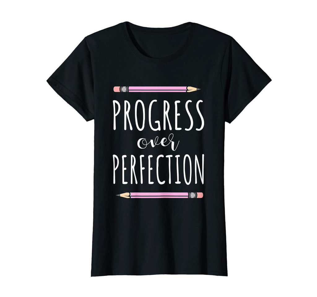 Motivational Progress Over Perfection T-Shirt - Graphic Print for Adults - T-Shirt, Sweatshirt, Hoodie