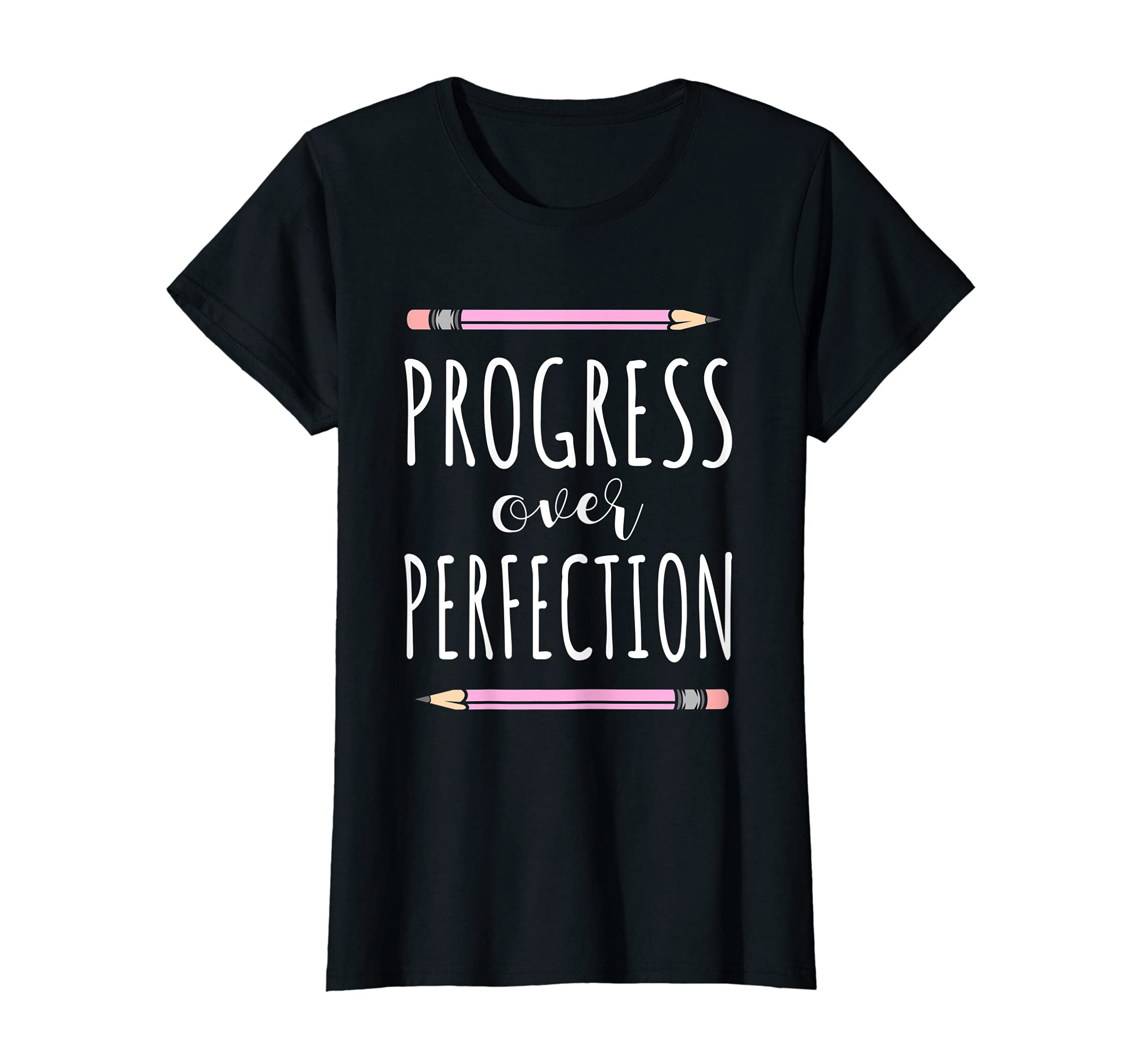 Motivational Progress Over Perfection T-Shirt - Graphic Print for Adults - T-Shirt, Sweatshirt, Hoodie