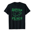 World Is Better Place You It Mental T-Shirt - Minimalist Print Men Women - T-Shirt, Sweatshirt, Hoodie