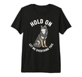 Wolf Overthinker Hold Let Me Overthink T-Shirt - Unique Graphic for Adults - T-Shirt, Sweatshirt, Hoodie