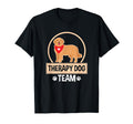 Therapy Dog Team Animal Assisted Pet T-Shirt - Novelty Apparel Men Women - T-Shirt, Sweatshirt, Hoodie