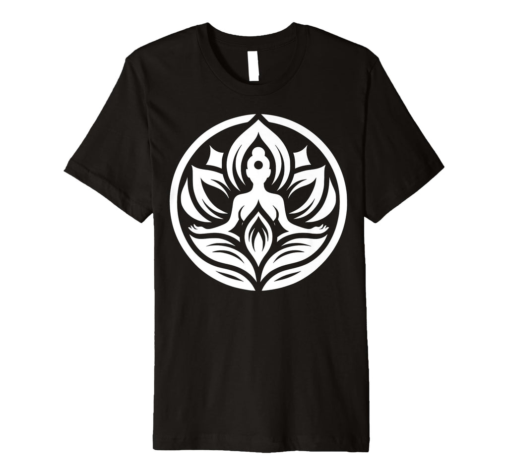 Lotus Flower Wellness And T-Shirt - Fun Novelty Design for Adults - T-Shirt, Sweatshirt, Hoodie