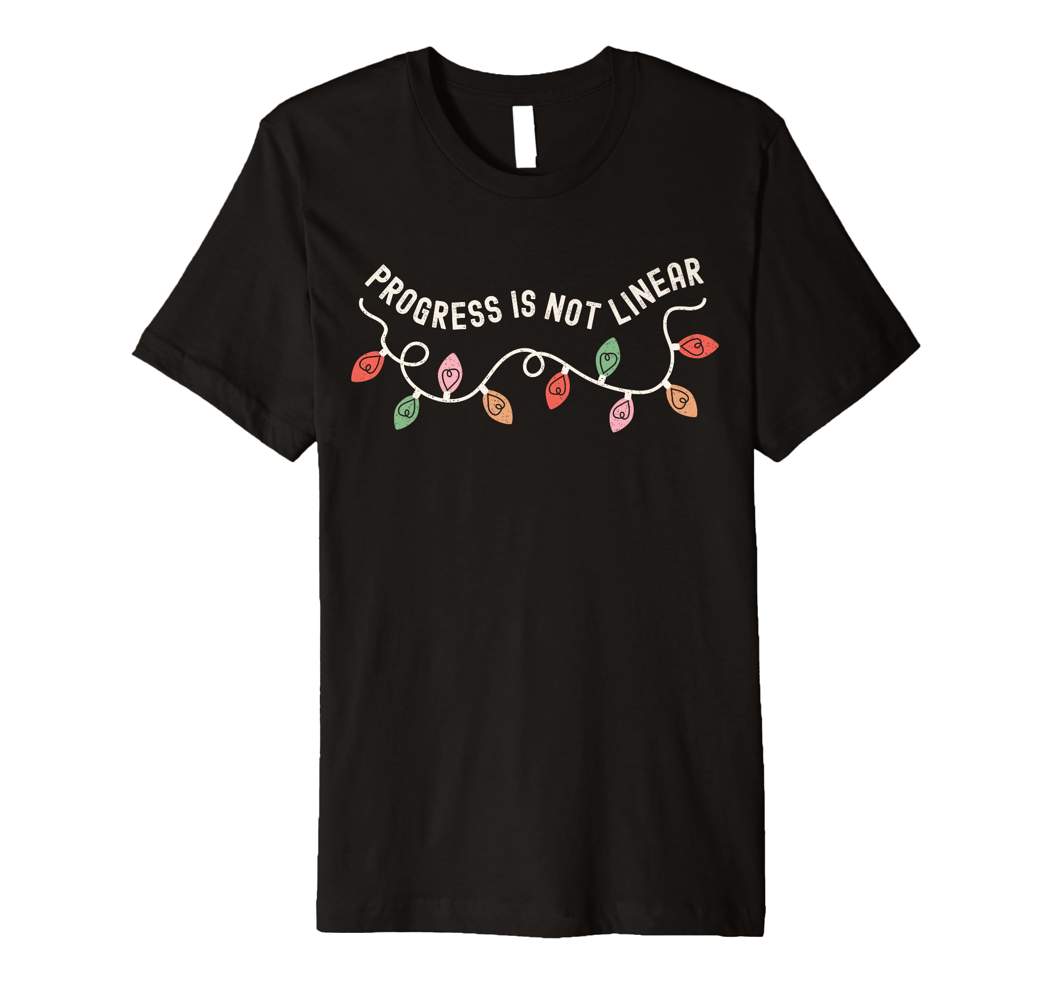 Progress Is Not Linear Special Ed T-Shirt - Custom Art Print for Adults - T-Shirt, Sweatshirt, Hoodie