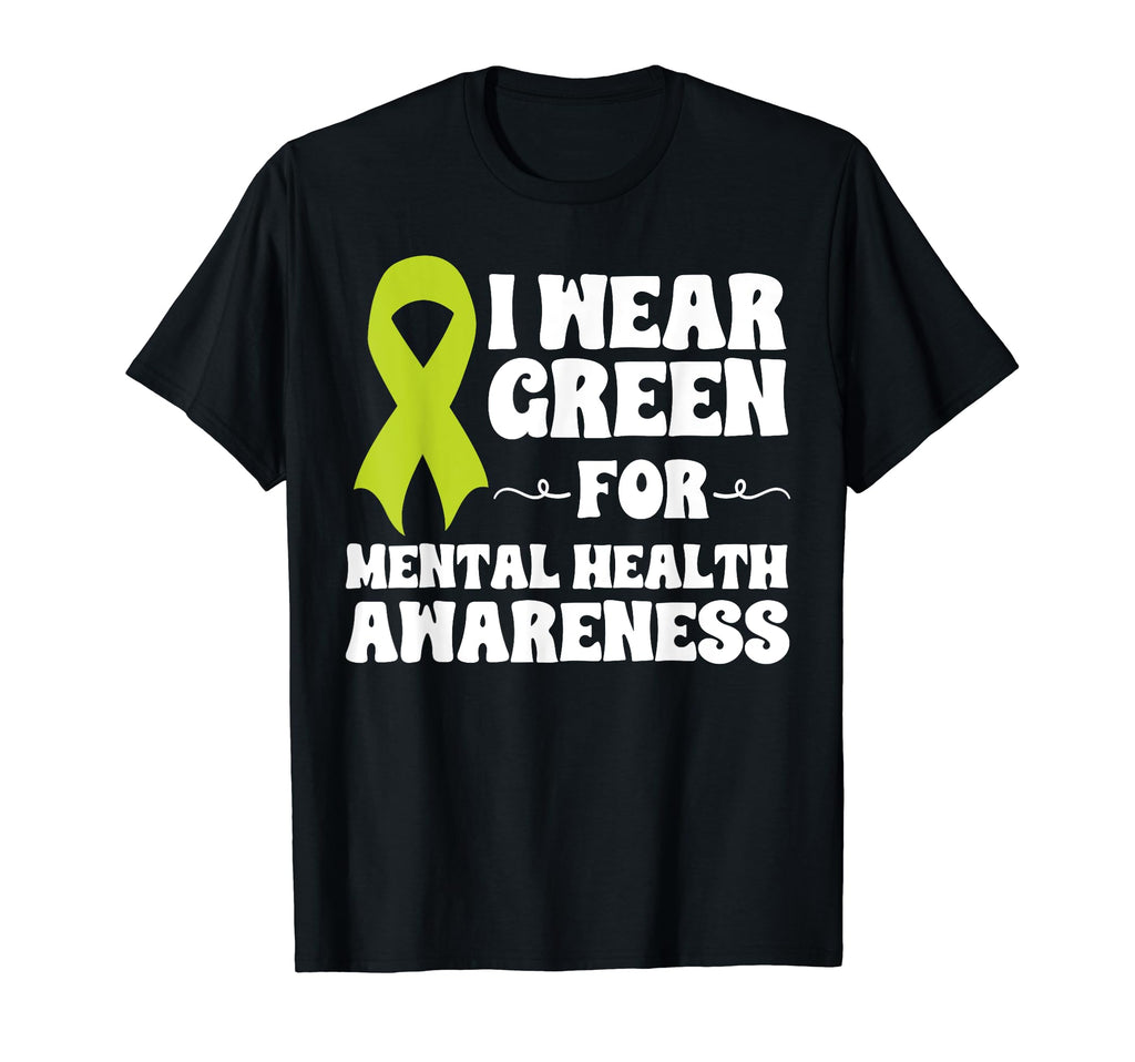 Rainbow May I Wear Green Mental Health T-Shirt - Trendy Graphic for Adults - T-Shirt, Sweatshirt, Hoodie
