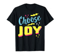 Choose Joy Motivational Mental T-Shirt - Aesthetic Graphic for Adults - T-Shirt, Sweatshirt, Hoodie