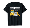 Read Books Me Cat Lover Book Lover T-Shirt - Unique Graphic for Adults - T-Shirt, Sweatshirt, Hoodie