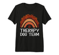 Therapy Dog Team Group Ideas Dog Handler T-Shirt - Minimalist Print Unisex - T-Shirt, Sweatshirt, Hoodie