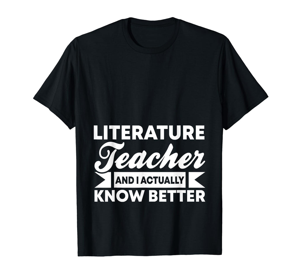 Literature Teacher And Hoodie - Casual Everyday Wear Unisex - T-Shirt, Sweatshirt, Hoodie