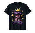 Doing My Best Is Enough Positive T-Shirt - Novelty Apparel for Adults - T-Shirt, Sweatshirt, Hoodie