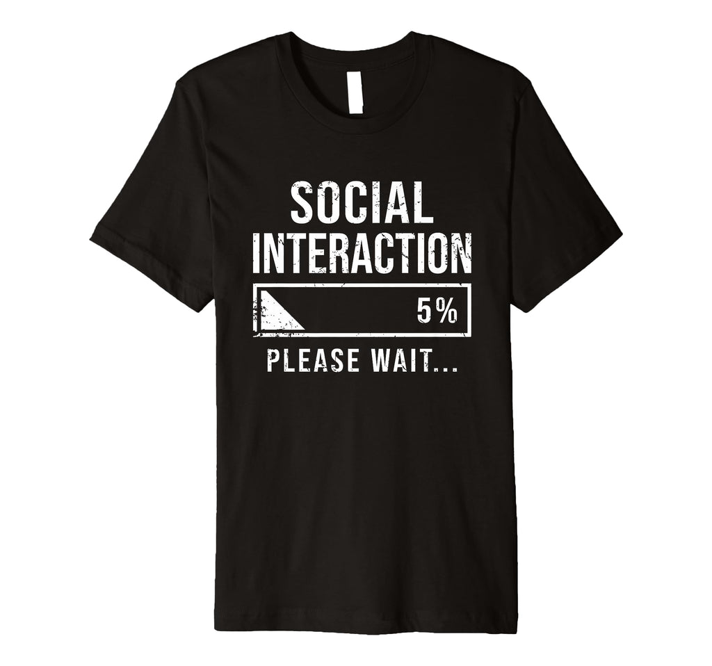 Social Battery Low Funny Introvert T-Shirt - Fun Novelty Design for Adults - T-Shirt, Sweatshirt, Hoodie