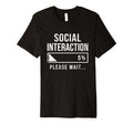 Social Battery Low Funny Introvert T-Shirt - Fun Novelty Design for Adults - T-Shirt, Sweatshirt, Hoodie