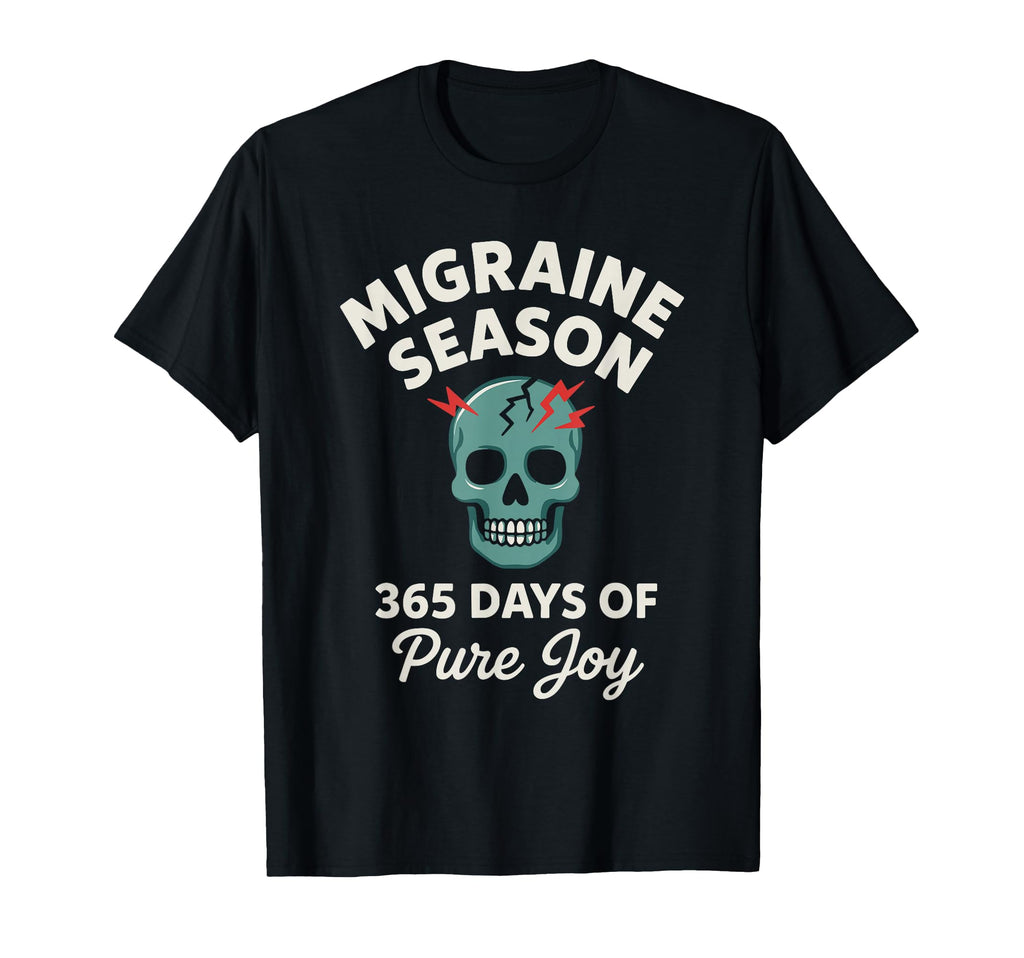 Migraine Survivor Chronic Pain Warrior T-Shirt - Trendy Graphic Unisex - T-Shirt, Sweatshirt, Hoodie