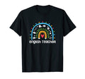 English Teacher Rainbow Back To School T-Shirt - Graphic Print Unisex - T-Shirt, Sweatshirt, Hoodie