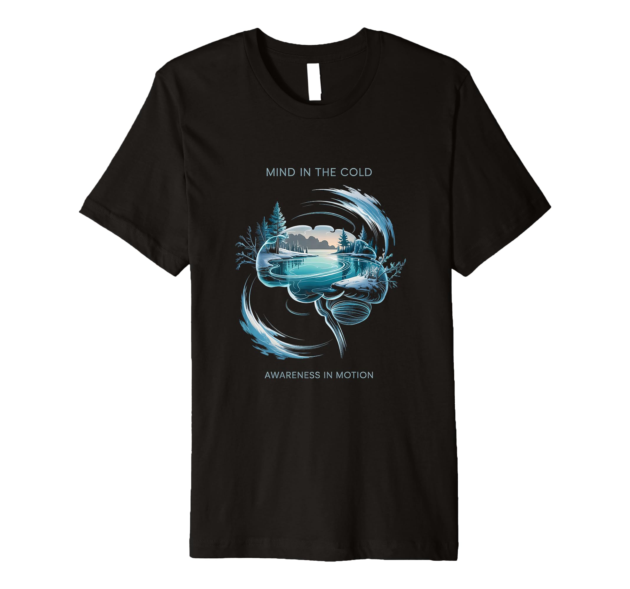 Cold Plunge Mindful Breathwork T-Shirt - Aesthetic Graphic Men Women - T-Shirt, Sweatshirt, Hoodie