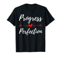 Motivational Progress Over Perfection Back T-Shirt - Unique Graphic Unisex - T-Shirt, Sweatshirt, Hoodie