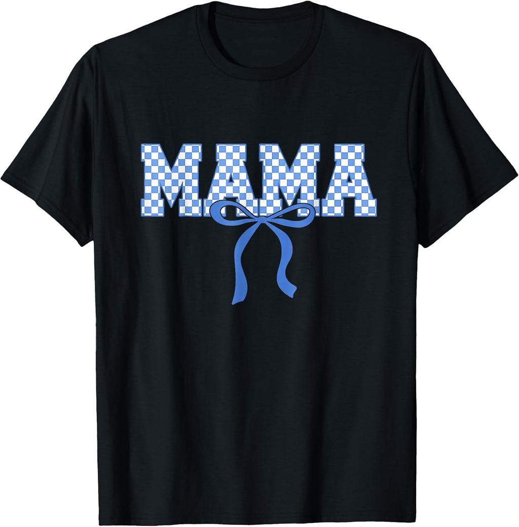 Mother's Day 2026 Checkered Retro Mama Women Kids Unisex T-shirt, Sweatshirt, Hoodie, Long Sleeve Tee - T-Shirt, Sweatshirt, Hoodie