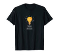 Think Positive Motivational T-Shirt - Aesthetic Graphic for Adults - T-Shirt, Sweatshirt, Hoodie