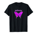 Antisocial Social Butterfly Loner Anti T-Shirt - Custom Art Print Unisex - T-Shirt, Sweatshirt, Hoodie
